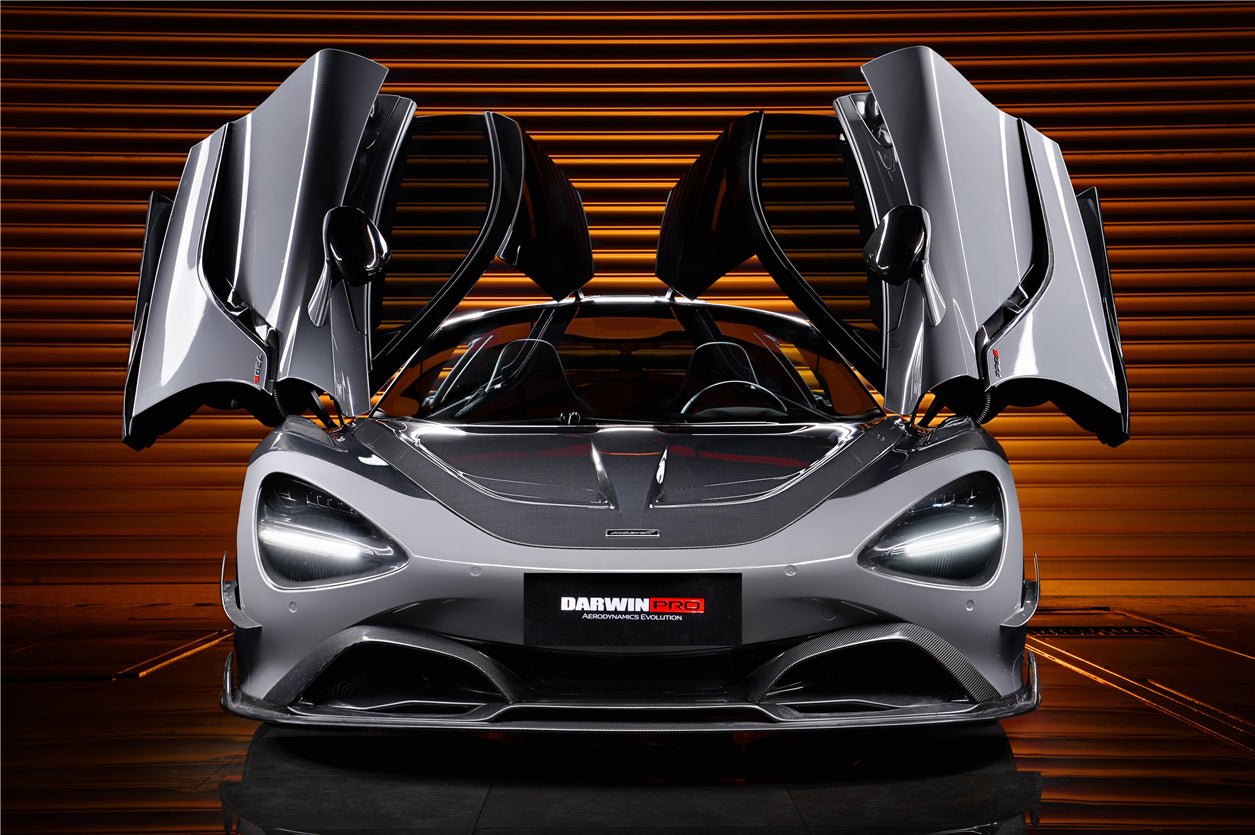2017 - 2021 McLaren 720s Se²NWB Style Carbon Fiber Front Lip